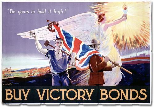 Be-Yours-to-Hold-Hight War Bonds Poster WWI