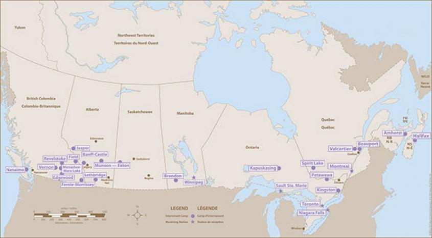  WWI Internment Camps Across Canada