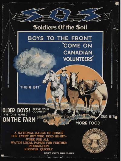 soldiers of the soil poster