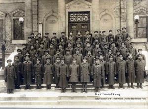 125th Battalion Canadian Expeditionary Force, Brantford, Ontario 1915