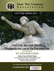 Great War Centenary Association - Brantford, Brant County, Six Nations - First World War - Lecture Series
